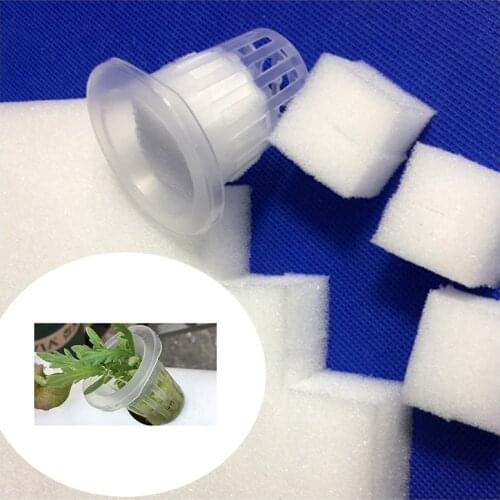 1Piece 100pcs Cultivation Seedlings Vegetables Plant Nursery Sponges Soilless Hydroponics