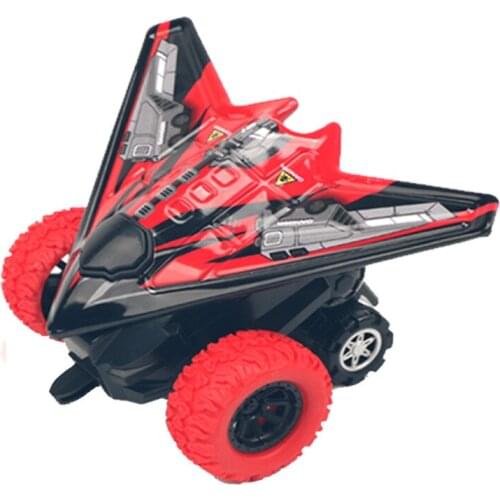 Inertial Alloy Stunt Plane Collision 360 Rotating Cool Stunt Plane Children Toy Aircraft 1/10 for boy