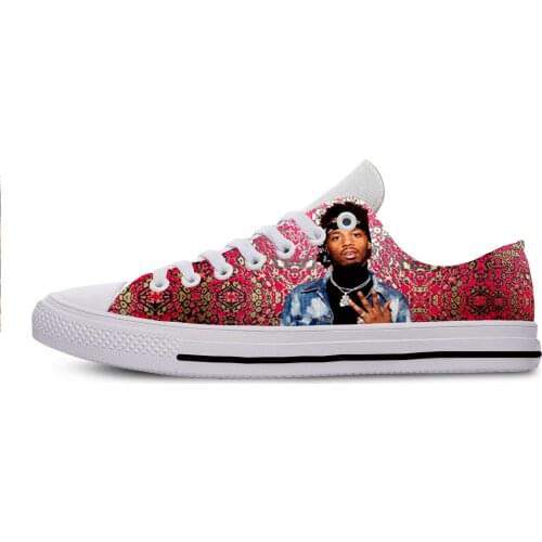 2019 Hot Cool Fashion Summer Handiness Casual Harajuku Shoes 3D Print For Man Woman Hip Hop Rap Music Rock Rapper Metro Boomin