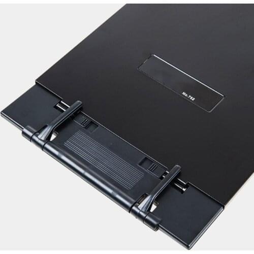 Metal Adjustable Computer Document Holder Book Rack Stand Reading Typing Frame Office Supplies