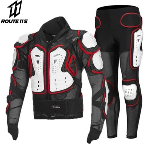 Motorcycle Jacket Riding Protection Armor Motocross Equipment Motorbike Racing Body Armor Moto Ptotective Gears Combination