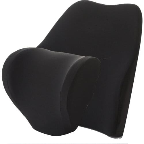 Auto Seat Headrest Pillow Lumbar Support Head Neck Rest Artifact Pad Travel Pillow Soft odorless Durable General Car accessories