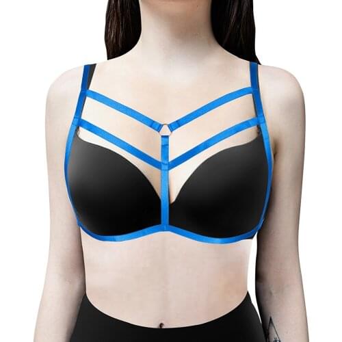 Harness Fashion Body Belts Leg Harness Sexy Lingerie Goth Stockings Suspenders Womens Underwear Bdsm Gothic Clothes Garter Bra