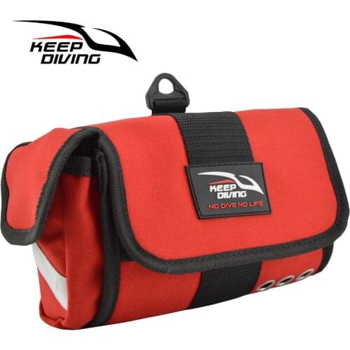 KEEP DIVING Storage Bag Diving Bag for Masks + Tubes Snorkels Quick Dry Portable Scuba Diving Accessories