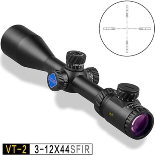 Discovery Gun Scopes VT-2 3-12X44SFIR Illuminated Glass Etched Riflescope .308 Cheap Price For Hunting