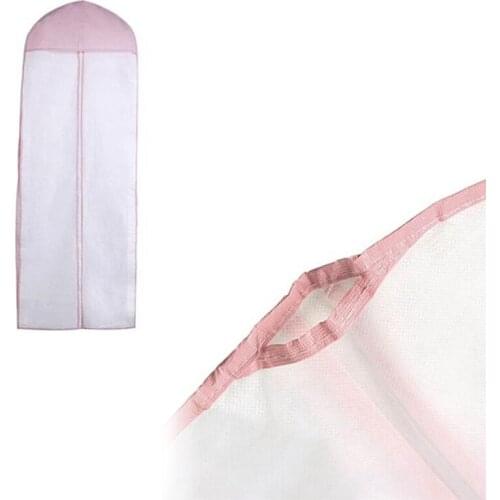 High Quality Wedding Bridal Dress Gown Carry Protections Cover Garment Storage Zipper Bag Wedding Dress Accessories