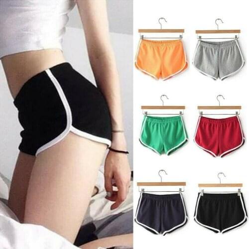 Women Fashion Running Sports Shorts Yoga Gym Jogging Waistband Summer Hot Pants