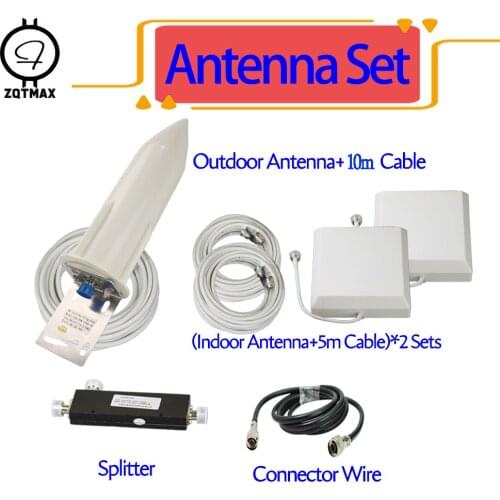 ZQTMAX 30dBi 2g 3g 4g Antenna for cellular signal booster 800 850 900 1800 1900 2100 2300 2600 CDMA GSM DCS WCDMA PCS repeater