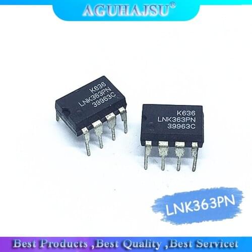 10pcs LNK363PN DIP-7 LNK363P DIP7 LNK363 DIP 363PN Management IC