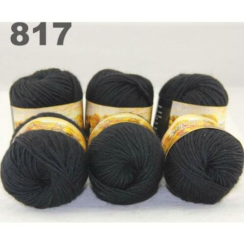6x50gr Skeins NEW Chunky Hand Coarse Knitting Scores wool yarn 817