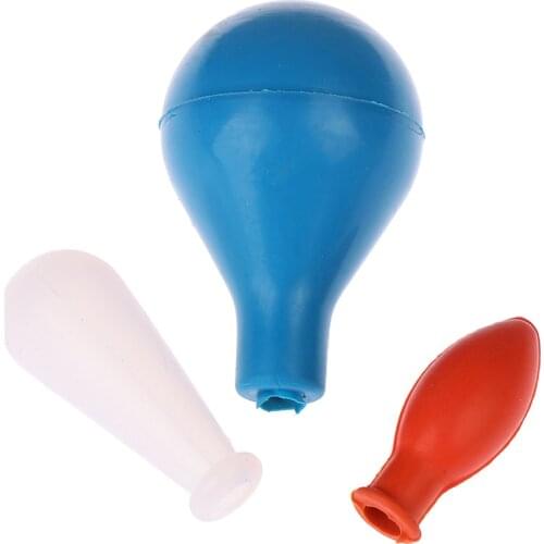 Laboratory Dropper Cap Accessories High Quality 1Pc Blue Rubber Pipette Filler Bulb for 2ml 5ml 10ml Glass Pipette