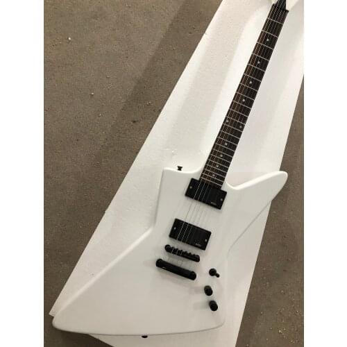 Free delivery / white shaped high quality Guitar / China electric guitar with customizable color