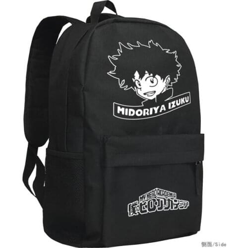 Boku no Hero Academia Backpack My Hero Academia Bag Cartoon Anime Oxford Unisex Schoolbag