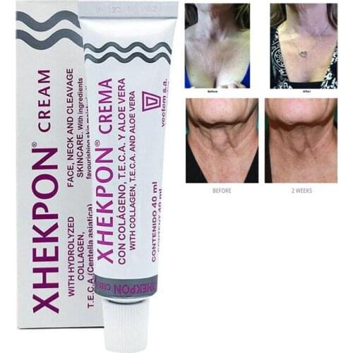 Quality 1pcs Cream Face and Neck Cream 40ml Neckline Cream Wrinkle Smooth Anti Aging Cream Drop Shipping