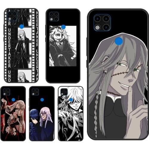 Undertaker Black Butler Case For Xiaomi Redmi Note 7 8 9 10 Pro Note 9S 8T Cover Fundas For Redmi 9T 9A 8A K40 9C