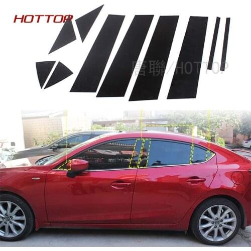 Windows Decorative Stickers Car Accesories For Mazda 3 Axela 2014 2015 Car Stickers