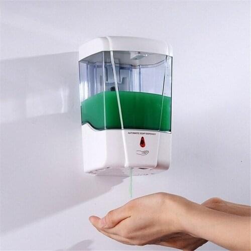Soap Dispenser Automatic Sensor Soap Dispenser Touchless Wall Mounted Detergent Lotion Kitchen Soap Dispensers Pump For Kitchen