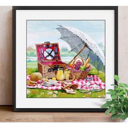 DIY Diamond Embroidery Fruit Diamond Painting Cross Stitch 5D Full Square Rhinestone Mosaic Home Decoration Craft Gift