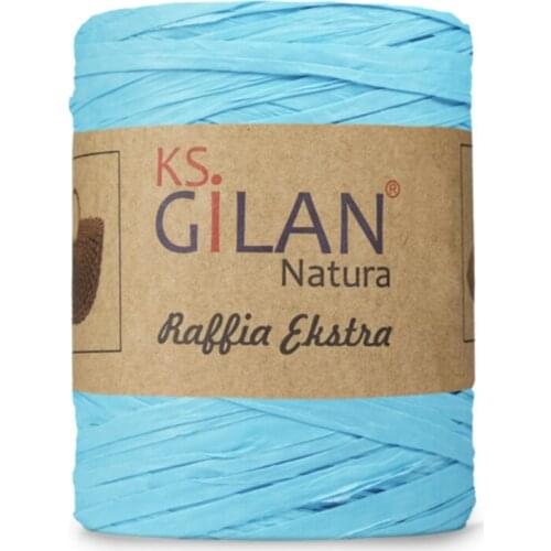 Gilan Raffia Extra Bag Making Rope 250gr-mavi
