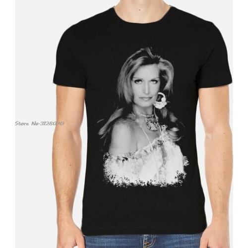 Dalida Celebrities Men T-Shirt Men Cotton TShirt Tees Tops Streetwear Harajuku
