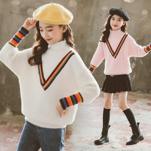 Beautiful White Pink Yellow Baby Girls Winter Warm Spring Childrens Coat Kids Plus Velvet Teens Tops Thicken Bottoming