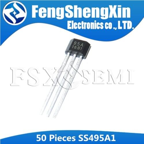 50pcs/lot SS495A TO-92 SS495A1 95A Linear Hall-Effect Sensor
