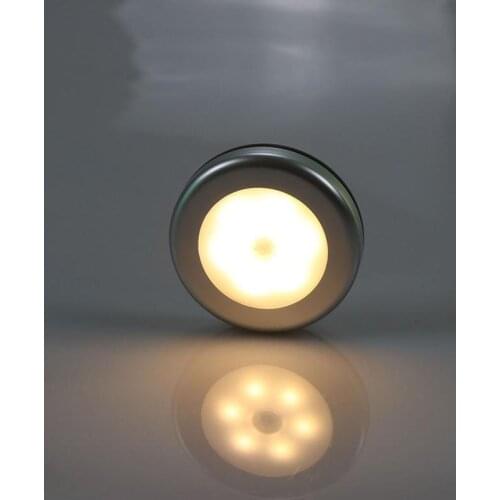 Motion Sensor 6 LED Wall Lamp Night Light Induction Lamp Corridor Cabinet Sensor Wall Lights led Search Lamp home accessory