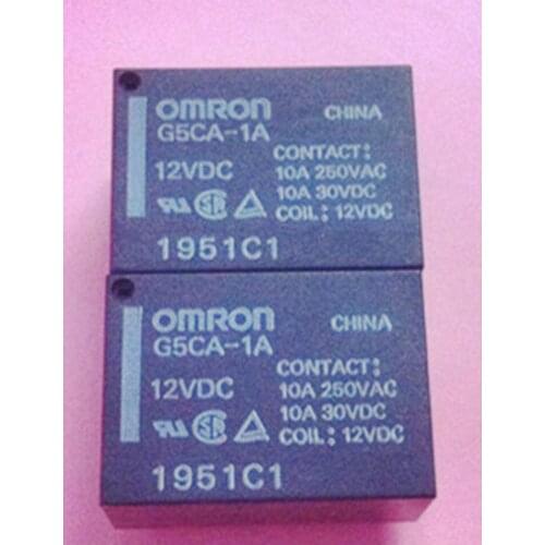 Wholesale 10pcs/lot relay G5CA-1A-12VDC