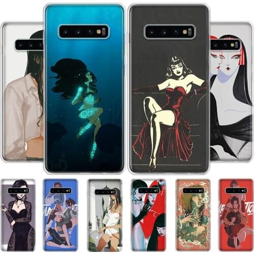 Black humor movie Pulp Fiction Luxury Phone Case For Samsung Galaxy S20 S10 S21 Ultra Note 10 20 S9 S8 S7 FE Plus Lite Cover Sof