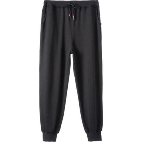 New Autumn Sweatpants Mens Loose Pants Stretch Harem Pants Men Jogger Drawstring Trousers Men Casual Pants Plus size 7XL 8XL