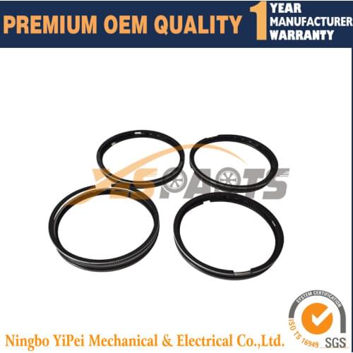 4 set Piston Ring STD 78mm for KUBOTA V1505