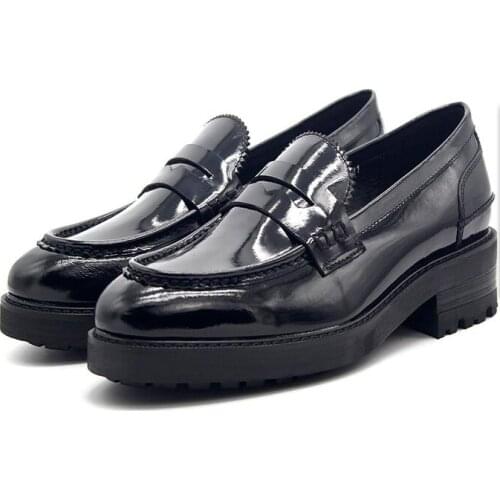 New arrival platform shoes increase loafers men shoes fashion slip on black shoes for men pointed business shoes