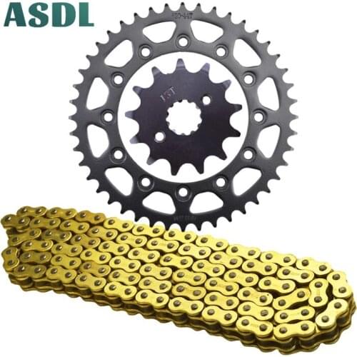 520H 13T 44T Motorcycle Best Transmission Drive Chain and front rear sprocket set for HONDA XL250 M N P2 DegreeMD26 XL 250 13 44