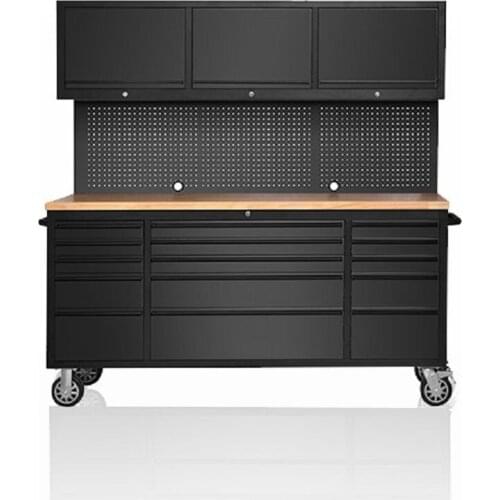 Lycan Equipment Storage Drawer Cabinet Workbench Workstation with Pegboard