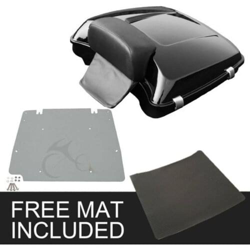 Motorcycle Razor Pack Trunk Backrest Base Plate For Harley Tour Pack Touring Road King Electra Glide Street Glide 2014-2020