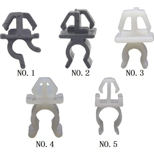 Wholesale 500Pcs Car Hood Prop Rod Clips Fixining For Toyota Plastic Retainer Support Clamp Fastener