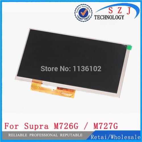 Original 7'' inch LCD display Supra M727G / M728G Tablet inner TFT LCD Screen Panel Lens Module Glass Replacement