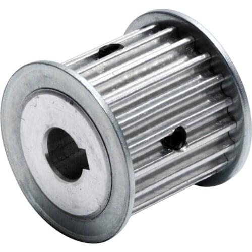 HTD5M-20T Timing Belt Pulley 20Teeth , 8/10/12/12.7/14/20mm Bore, Transmission Pulley With Keyway, 27mm Width, Synchronous