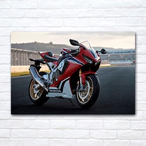 Modern Aesthetic Wall Art 1 Piece Canvas Cloth Fabric Painting CBR 1000RR Motorcycle Poster Prints Picture For Room Decor