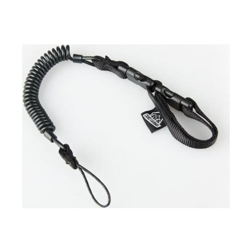 Tactical MIlitary MINI Pistol lanyard Airsoft Gun Sling Strap For Hunting Outdoors Black