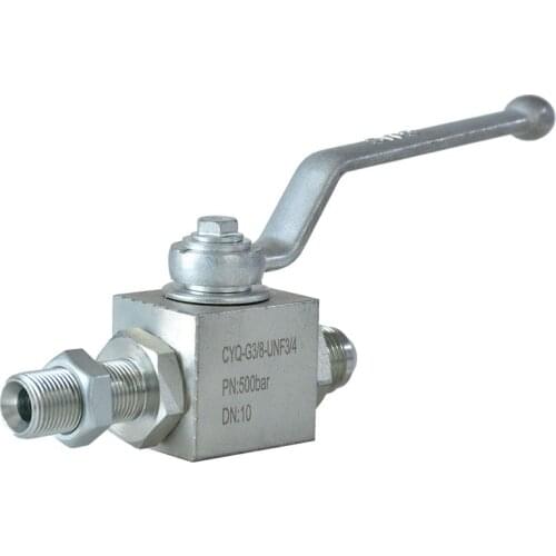 High Pressure Board Formula Ball Valve DN6-25 KHB-CB Carbon Steel Galvanized External Thread Ball Valve