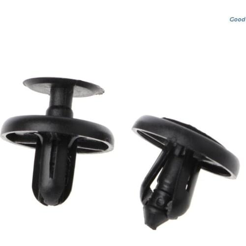 50 Pcs Black Car Door Fastener Panel Clips for toyota Camry Reiz Rav4