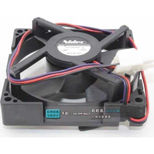 Brand new For Nidec U92C12MS7BA3-52 Z20 12V 0.10A FOR Refrigerated full waterproof humidifier ventilation fan IP68