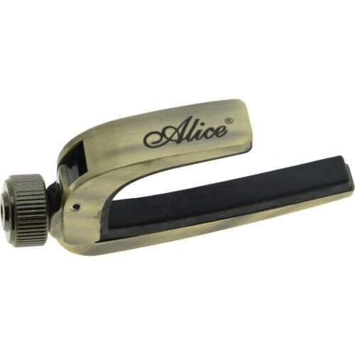 Alice Bronze Adjustable Light Guitar Capo Guitar Quick Release Key Clamp High Quality