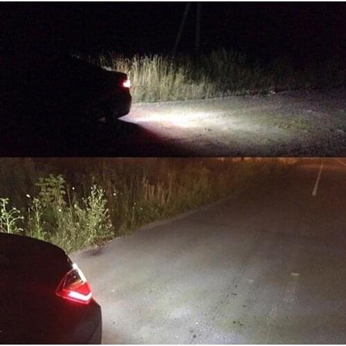 Car LED Reversing Light License Plate Light Car LED Brake Parking Light Automatic Light Rear Signal Tail Light Reversing Tu G6B1