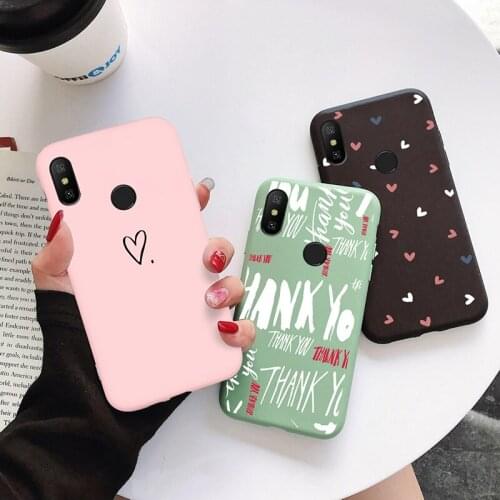 TPU Phone Case for Xiaomi Xiaomi Mi Note 10 9 8 A3 A2 Lite A1 Silicone Love Heart Cartoon Cover for redmi note 7 8 9 Pro 9S