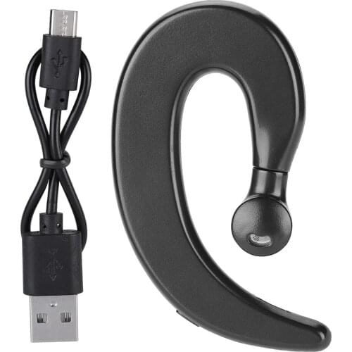 Hands Free Ear Hook Earphone Painless Bluetooth Headphone Wireless Headset Within 10 Meters 7.2 * 5 * 1cm / 2.8 * 2.0 * 0.4in