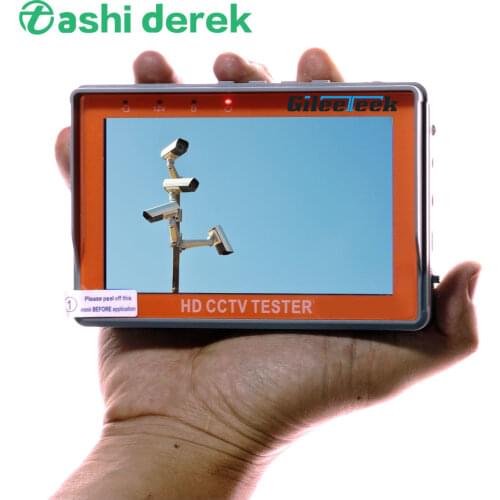 Mini Monitor Ahd Cvi Tvi IV5 IV7W Wrist Cctv Tester 5inch 4.3inch Cvbs Camera Tester 4mp 5mp 1080p Hd Video Monitor Wrist Design