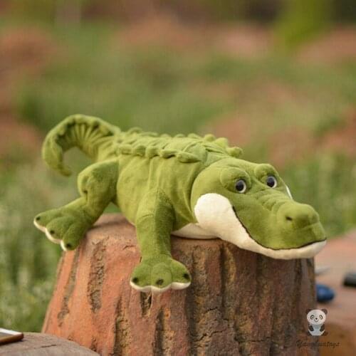 Soft stuffed animal big toy real life plush crocodile dolls kids toys pillow Reptile birthday gifts for boy