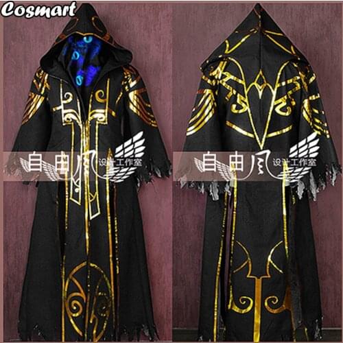 [Customize] Game Identity V Hastur HuanYan Black Cloak Uniform Suit Cosplay Costume Halloween Suit For Women Outfit New 2020